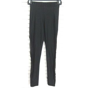 ZARA TEREZ KIDS Legging Black w/ Mesh Leg Detailing sz M